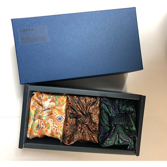 THERA kampo:re Silk Road Wakan Soap Set (Blue)
