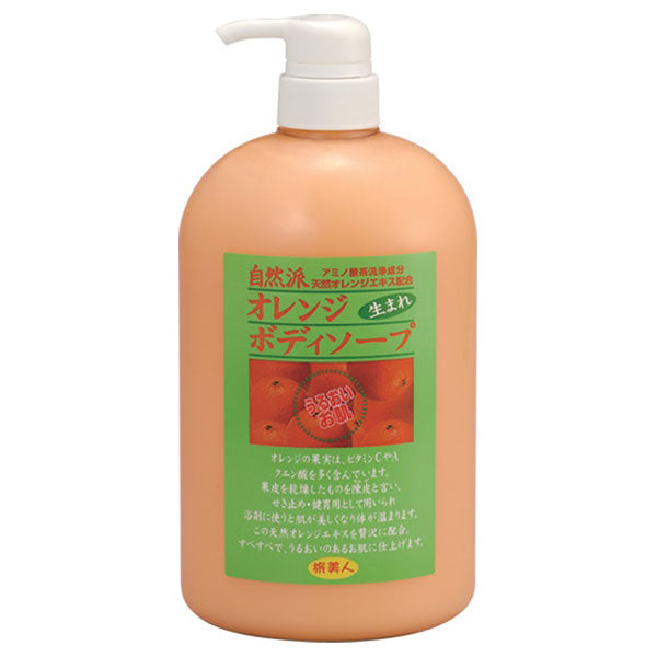 Tabibijin Orange Body Soap, 1000ml