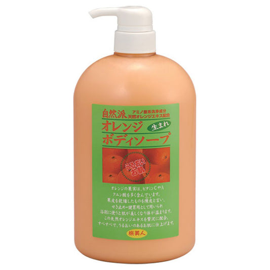 Tabibijin Orange Body Soap, 1000ml