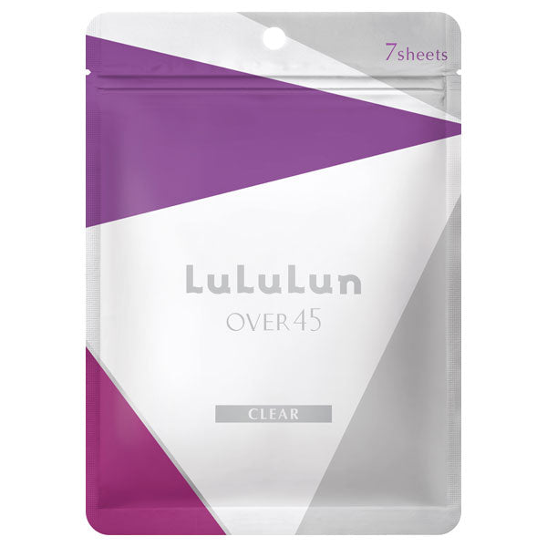 LuLuLun OVER45 Iris Blue (Clear), 7 sheets