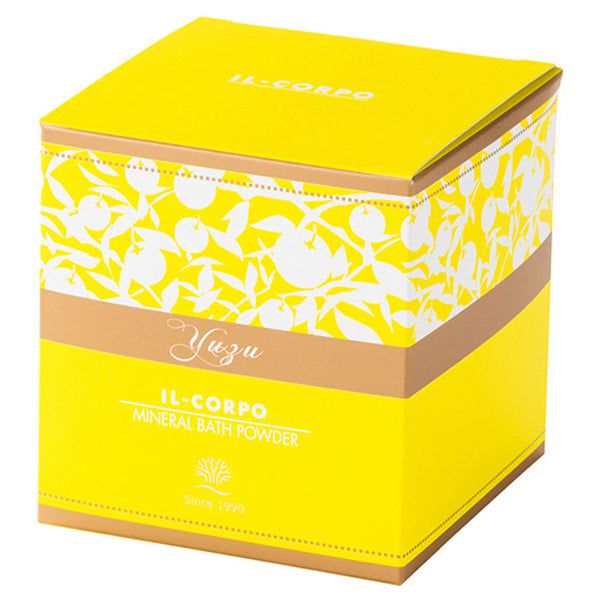 Mineral Bath Powder Yuzu, 600g, Yuzu