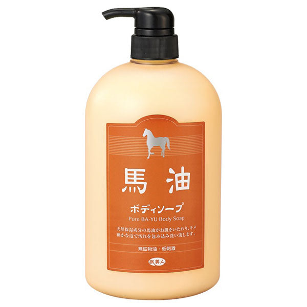 Horse oil body soap 1000ml, bottle, 1000ml