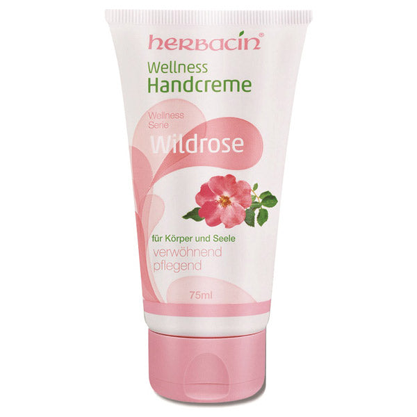 Herbacin Wellness Hand Cream (Rose), 75ml