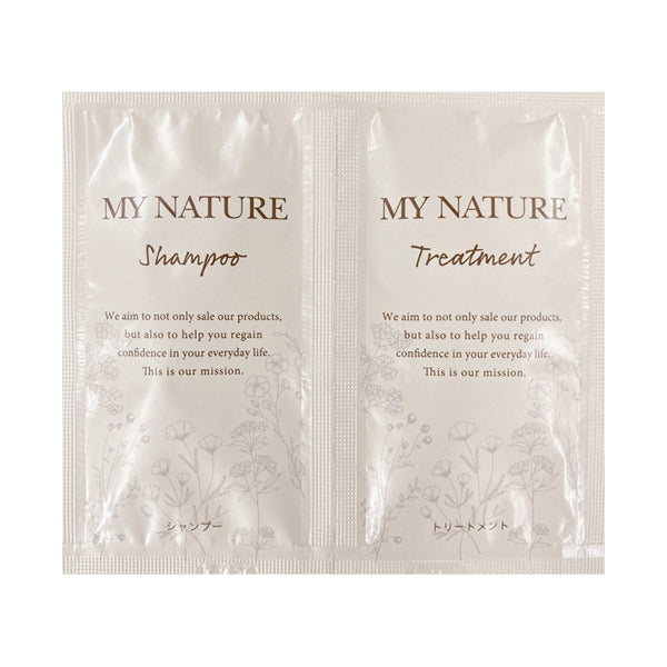 My Nature Scalp Shampoo & Natural Clear Care Treatment Pouch, 10ml+10g
