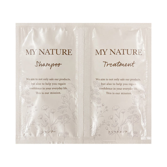 My Nature Scalp Shampoo & Natural Clear Care Treatment Pouch, 10ml+10g