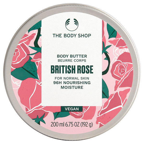 British Rose Body Butter, 200ml