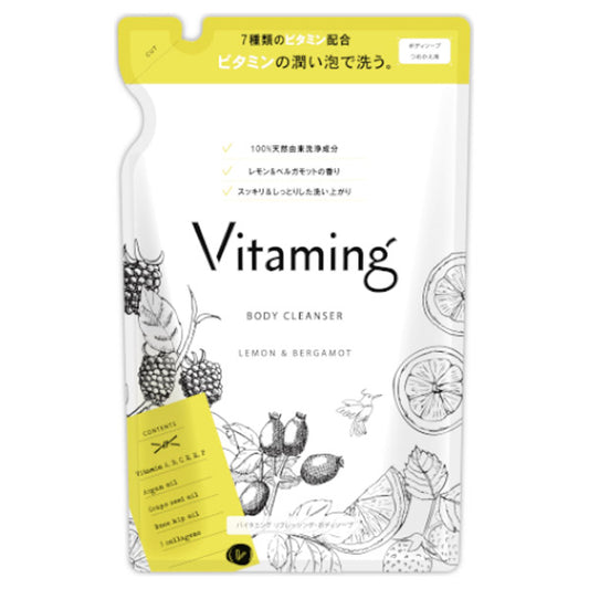 Vitaming Refreshing Body Soap Refill, 400ml