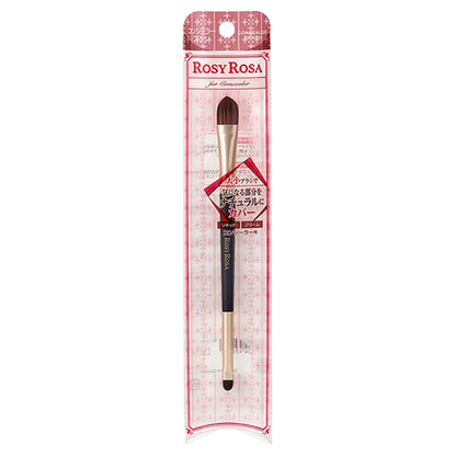 Double-ended concealer brush