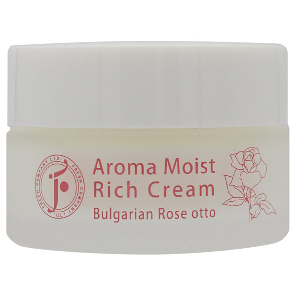 Aroma Moisture Rich Cream Rose Otto, 30g, Organic Rose Otto