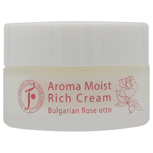 Aroma Moisture Rich Cream Rose Otto, 30g, Organic Rose Otto