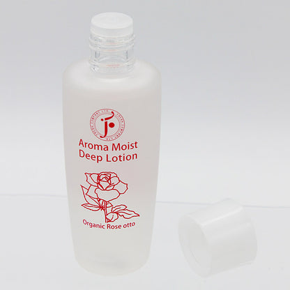 Aroma Moist Deep Lotion Rose Otto, 100ml, Organic Rose Otto