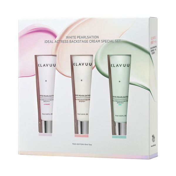 KLAVUU Actress Backstage Cream Special Set SPF30 PA++, 10ml x 3