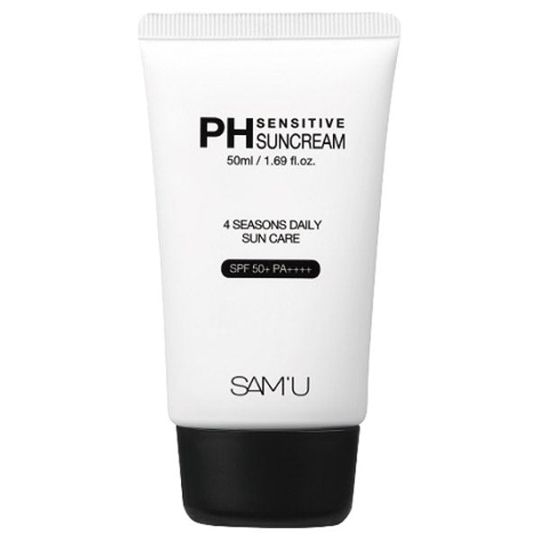 PH Sensitive Sun Cream, SPF50+ PA++++, Bottle, Box, 50ml