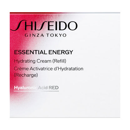 SHISEIDO Essential Energy Hydrating Cream Refill, 50g (Floral & Citrus)
