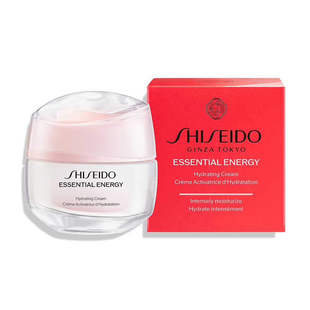SHISEIDO Essential Energy Hydrating Cream, 50g (Floral & Citrus)