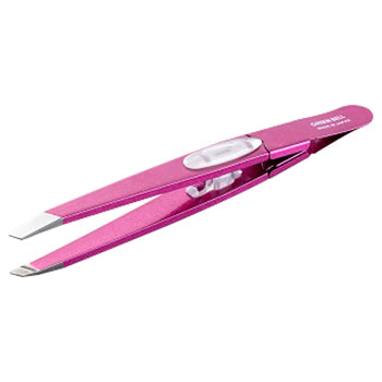 Amazing Tweezers (Angled Tips - Shiny Pink)