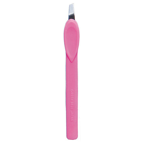 Angled Tweezers with Rubber Grip