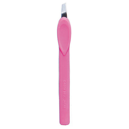 Angled Tweezers with Rubber Grip