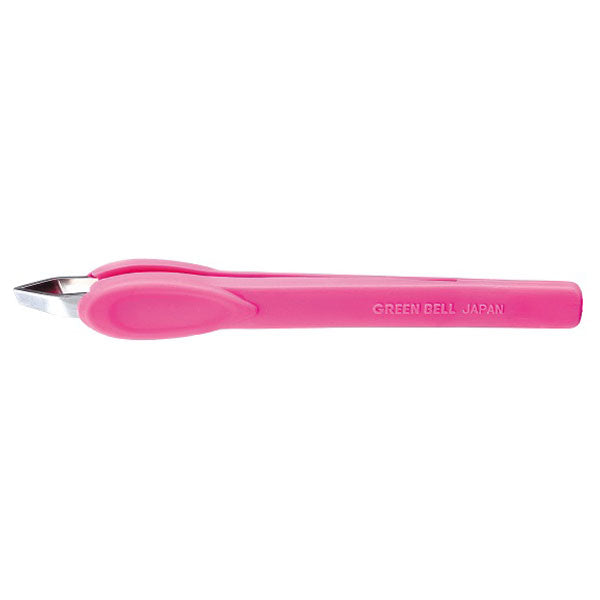 Angled Tweezers with Rubber Grip