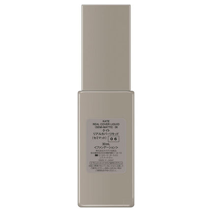 Real Cover Liquid (Semi-Matte), 6, 30ML