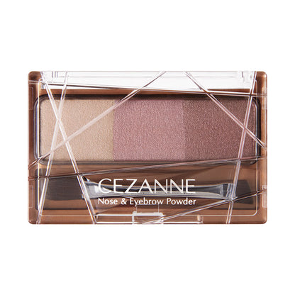 CEZANNE Nose & Eyebrow Powder, 04 Mauve Brown