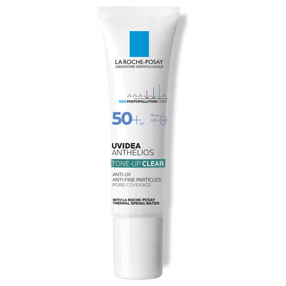 La Roche-Posay UV Idea XL Protection Tone-Up Clear SPF50 (Clear, Fragrance-Free)