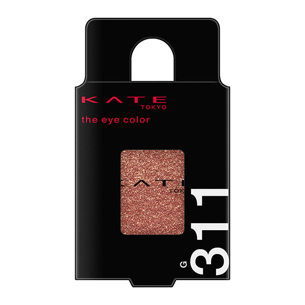 KATE The Eye Color (G311 Glitter) Garnet Red / Creative Explosion