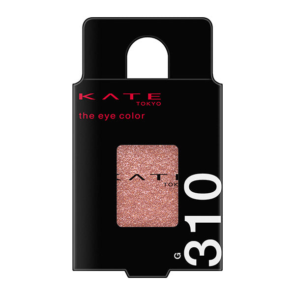 KATE The Eye Color, G310 [Glitter] Orange Red, Heartwarming, 1.4g