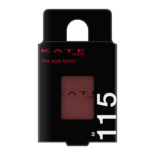 KATE The Eye Color, M115 [Matte] Bordeaux Red, Unyielding Will, 1.6g
