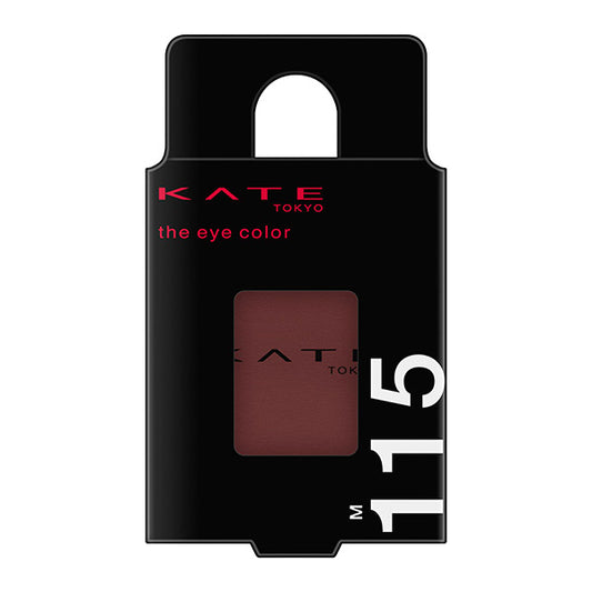 KATE The Eye Color, M115 [Matte] Bordeaux Red, Unyielding Will, 1.6g