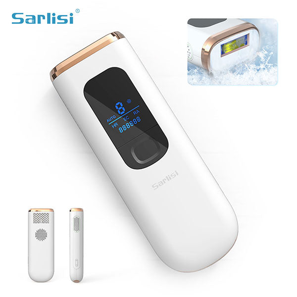 sarlisi IPL Hair Removal Device with Cooling Function (White)