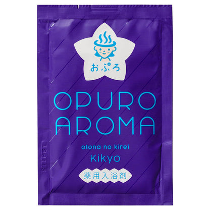 Opuro Medicated Bath Salt Aroma Kikyo, 25g