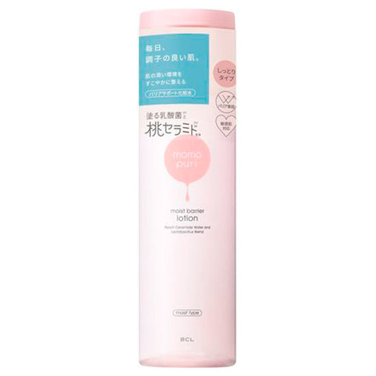 momopuri Moist Barrier Lotion M (Peach), 200ml