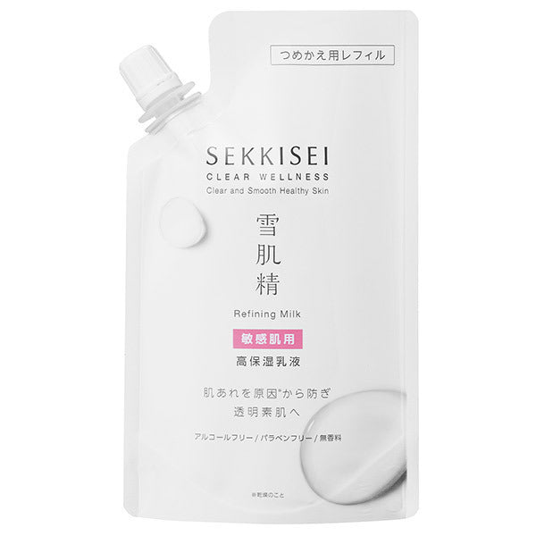 Sekkisei Clear Wellness Refining Milk SS (Refill), 120ml
