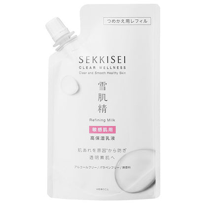 Sekkisei Clear Wellness Refining Milk SS (Refill), 120ml
