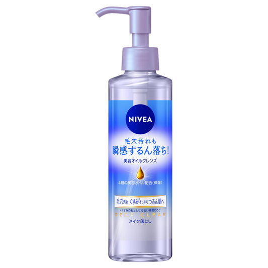 NIVEA Cleansing Oil Deep Clear, 195ml, Fresh healing flower scent