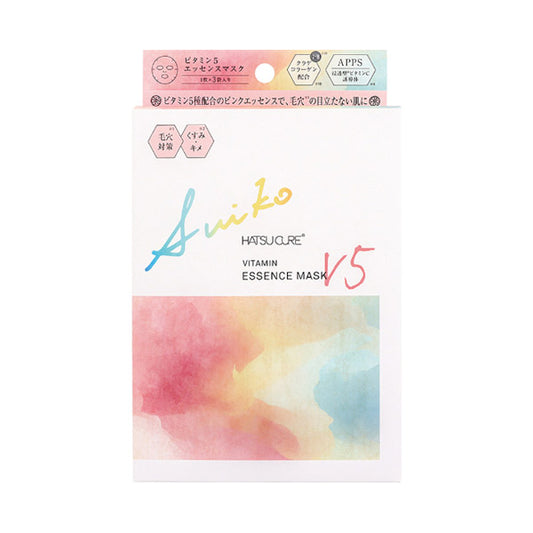 Vitamin 5 Essence Mask, 3 Sheets, Moisturizing, Sweet Orange Essential Oil Scent