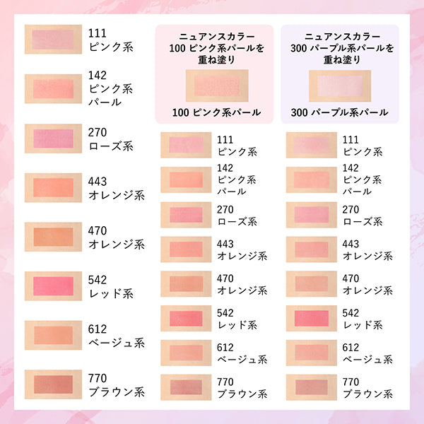 Chifure Chifure Powder Cheek, 100 Pink Pearl, 2.5g