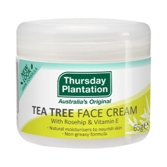 Tea Tree Facial Cream, 65g, Tea Tree