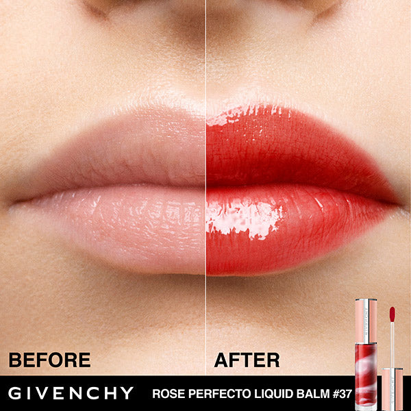 GIVENCHY Rose Perfect Liquid Lip Balm (No.37 Rouge Grené)