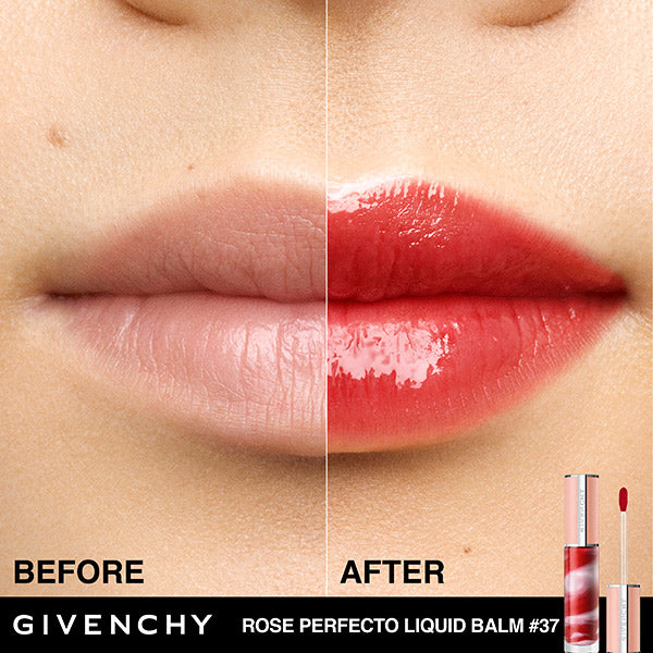 GIVENCHY Rose Perfect Liquid Lip Balm (No.37 Rouge Grené)