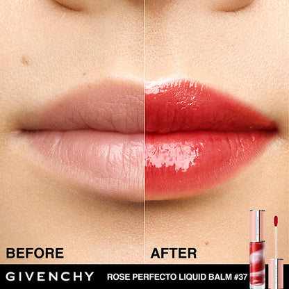 GIVENCHY Rose Perfect Liquid Lip Balm (No.37 Rouge Grené)