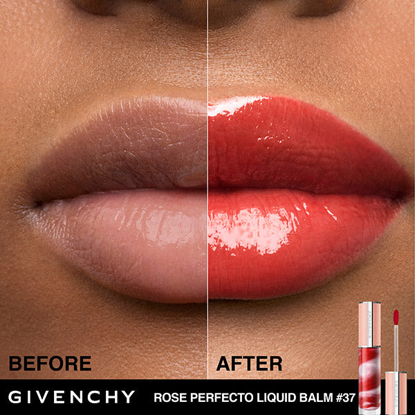 GIVENCHY Rose Perfect Liquid Lip Balm (No.37 Rouge Grené)