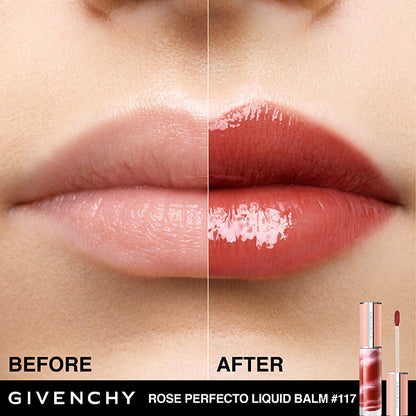 GIVENCHY Rose Perfect Liquid Lip Balm (No.117 Chill Brown)