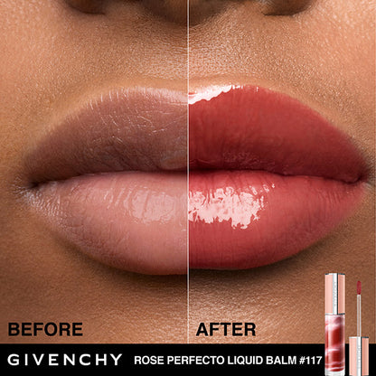 GIVENCHY Rose Perfect Liquid Lip Balm (No.117 Chill Brown)