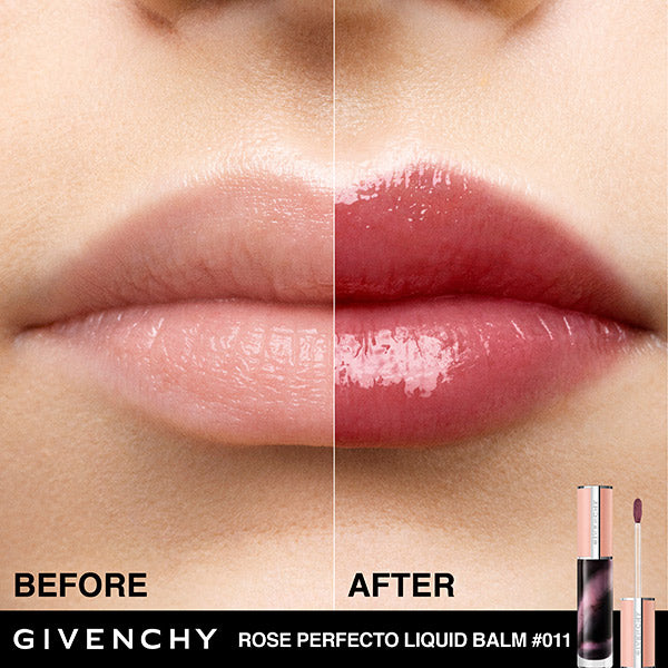 GIVENCHY Rose Perfect Liquid Lip Balm (No.011 Black Pink)