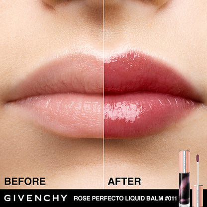 GIVENCHY Rose Perfect Liquid Lip Balm (No.011 Black Pink)