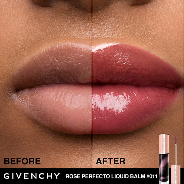 GIVENCHY Rose Perfect Liquid Lip Balm (No.011 Black Pink)