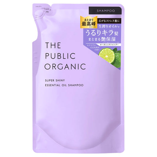 The Public Organic Super Shiny SM Shampoo Refill, 400ml