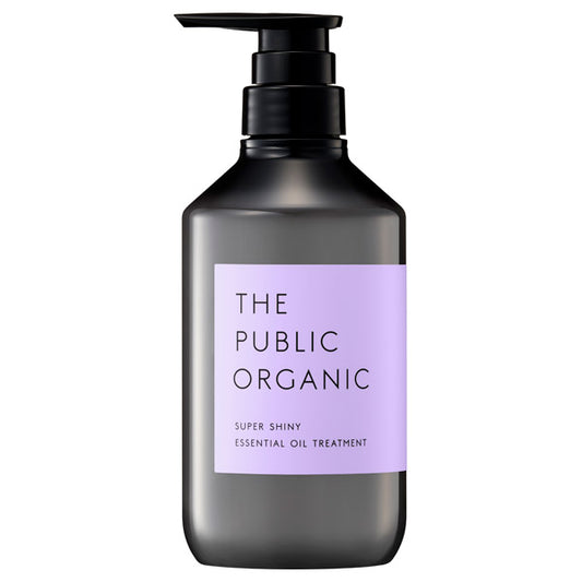The Public Organic Super Shiny SM Hair Treatment, 480ml, Bergamot Essential Oil x Magnolia Essential Oil